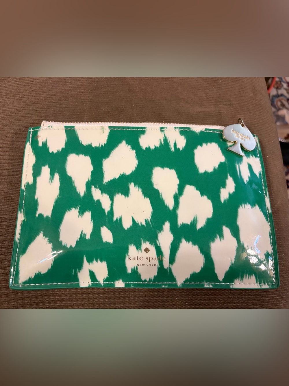 Kate Spade Pencil Bag w/Kate Spade Ruler, Pencil, Eraser and Pencil Sharpener